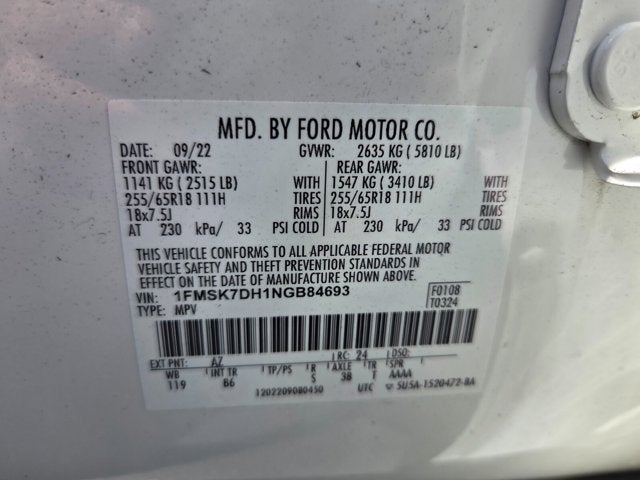 2022 Ford Explorer XLT