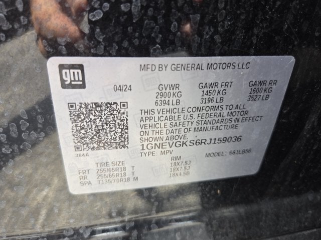 2024 Chevrolet Traverse AWD LT