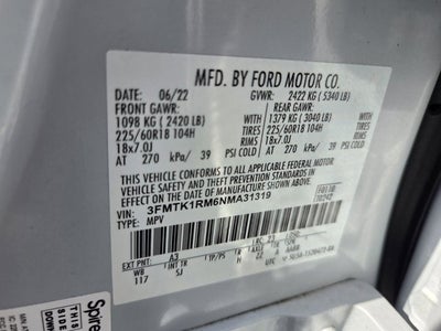 2022 Ford Mustang Mach-E Select