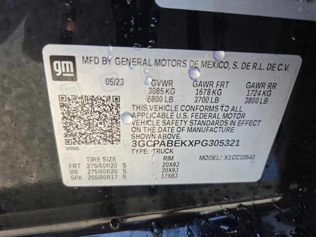 2023 Chevrolet Silverado 1500 Custom