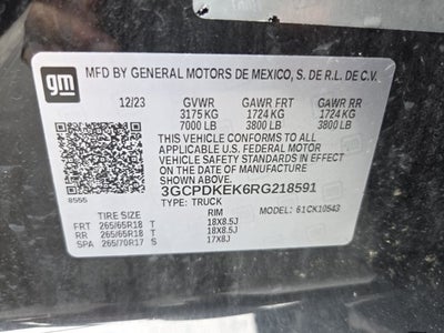 2024 Chevrolet Silverado 1500 LT