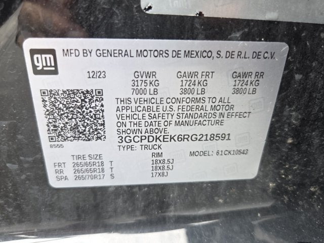 2024 Chevrolet Silverado 1500 LT