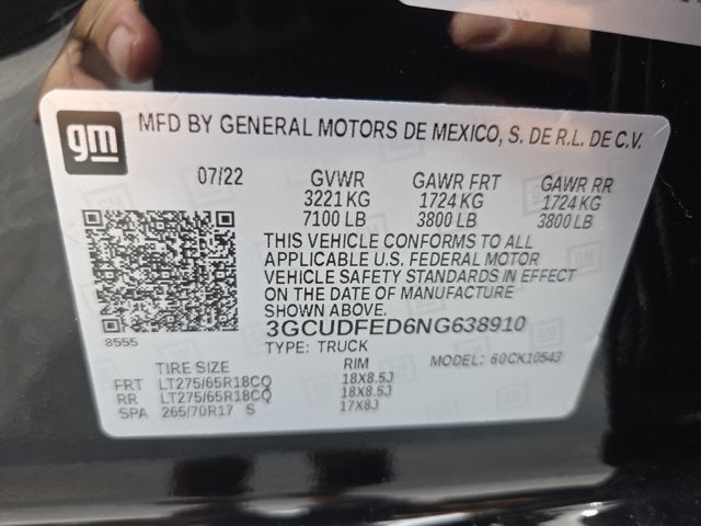 2022 Chevrolet Silverado 1500 LT Trail Boss