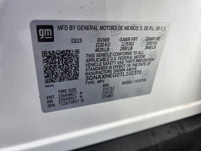 2026 Chevrolet Equinox FWD LT