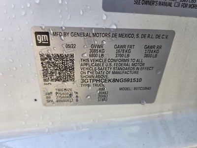 2022 GMC Sierra 1500 Elevation
