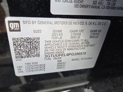 2023 GMC Sierra 1500 AT4X