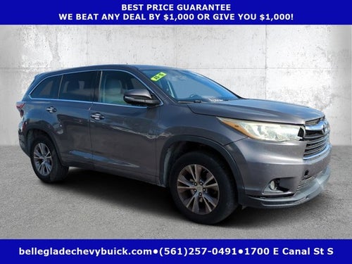 2015 Toyota Highlander LE