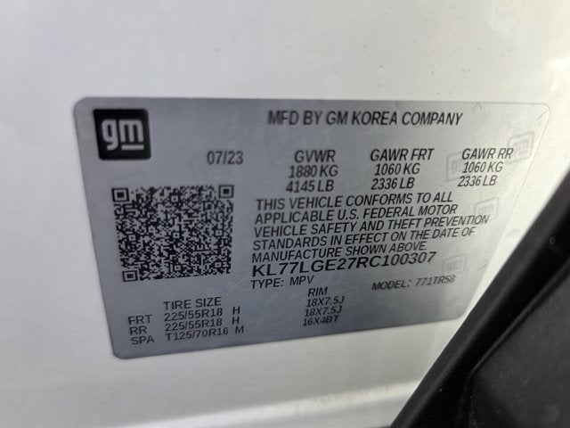2024 Chevrolet Trax 1RS