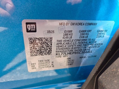 2025 Chevrolet Trax LT