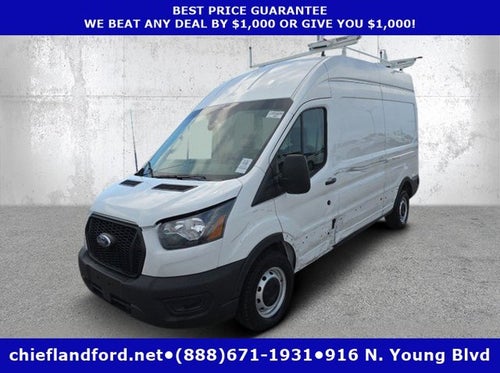 2024 Ford Transit Cargo Van T-250 148" Hi Rf 9070 GVWR RWD