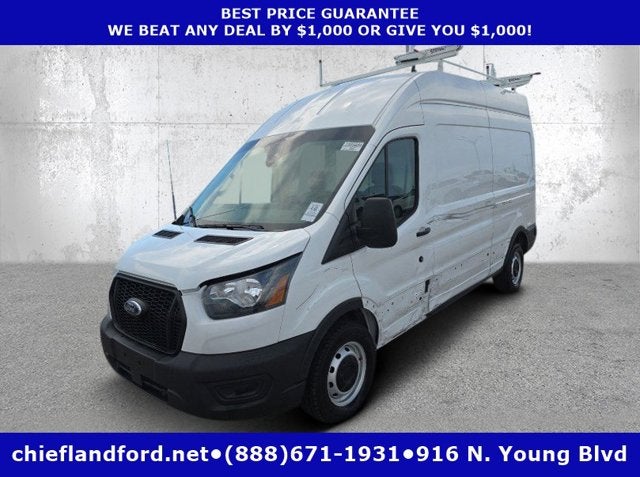 2024 Ford Transit Cargo Van T-250 148" Hi Rf 9070 GVWR RWD