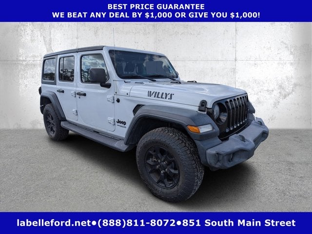 2020 Jeep Wrangler Unlimited Willys