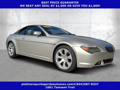 2005 BMW 6 Series 645Ci