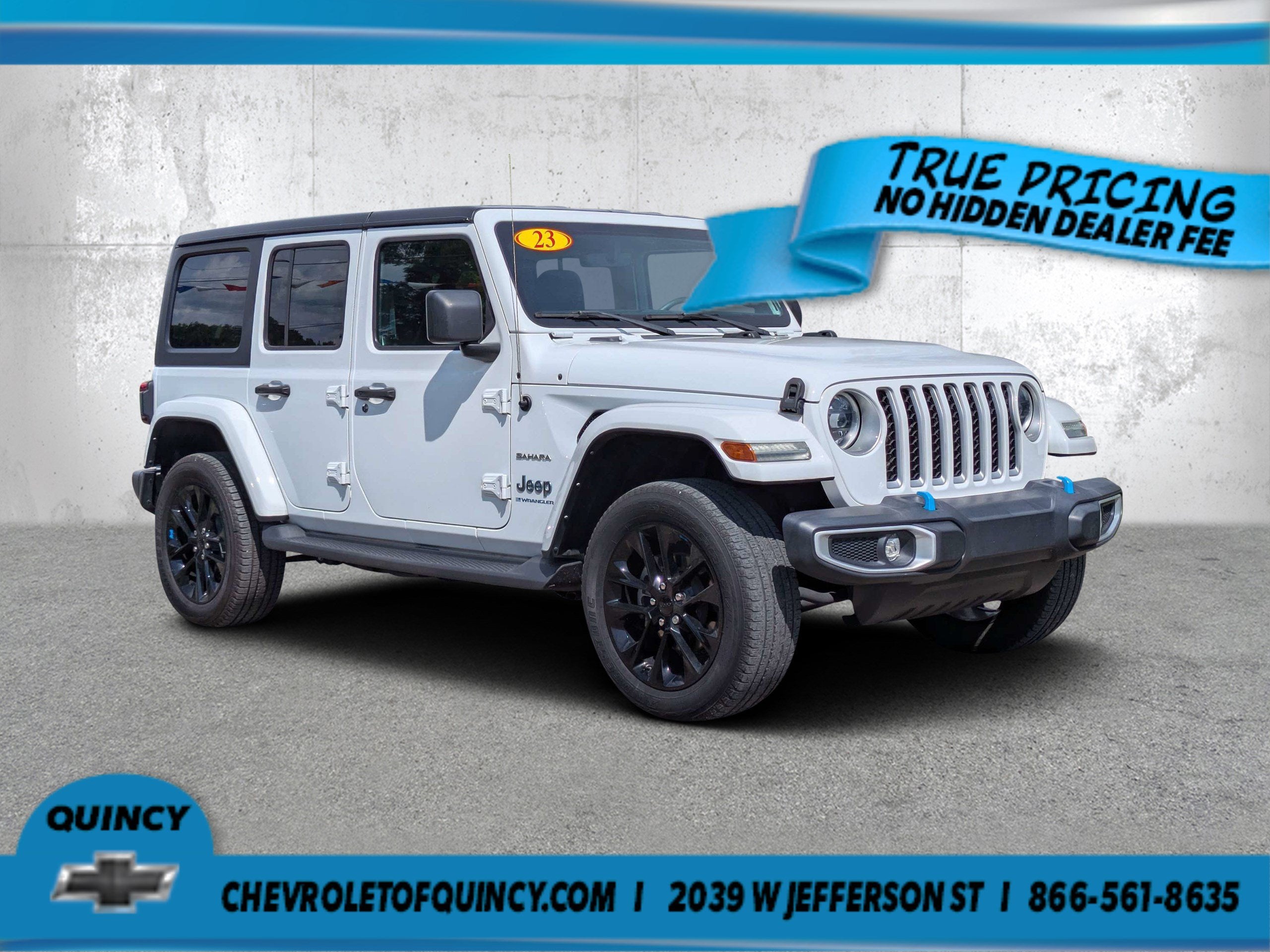 2023 Jeep Wrangler 4xe Sahara 4x4