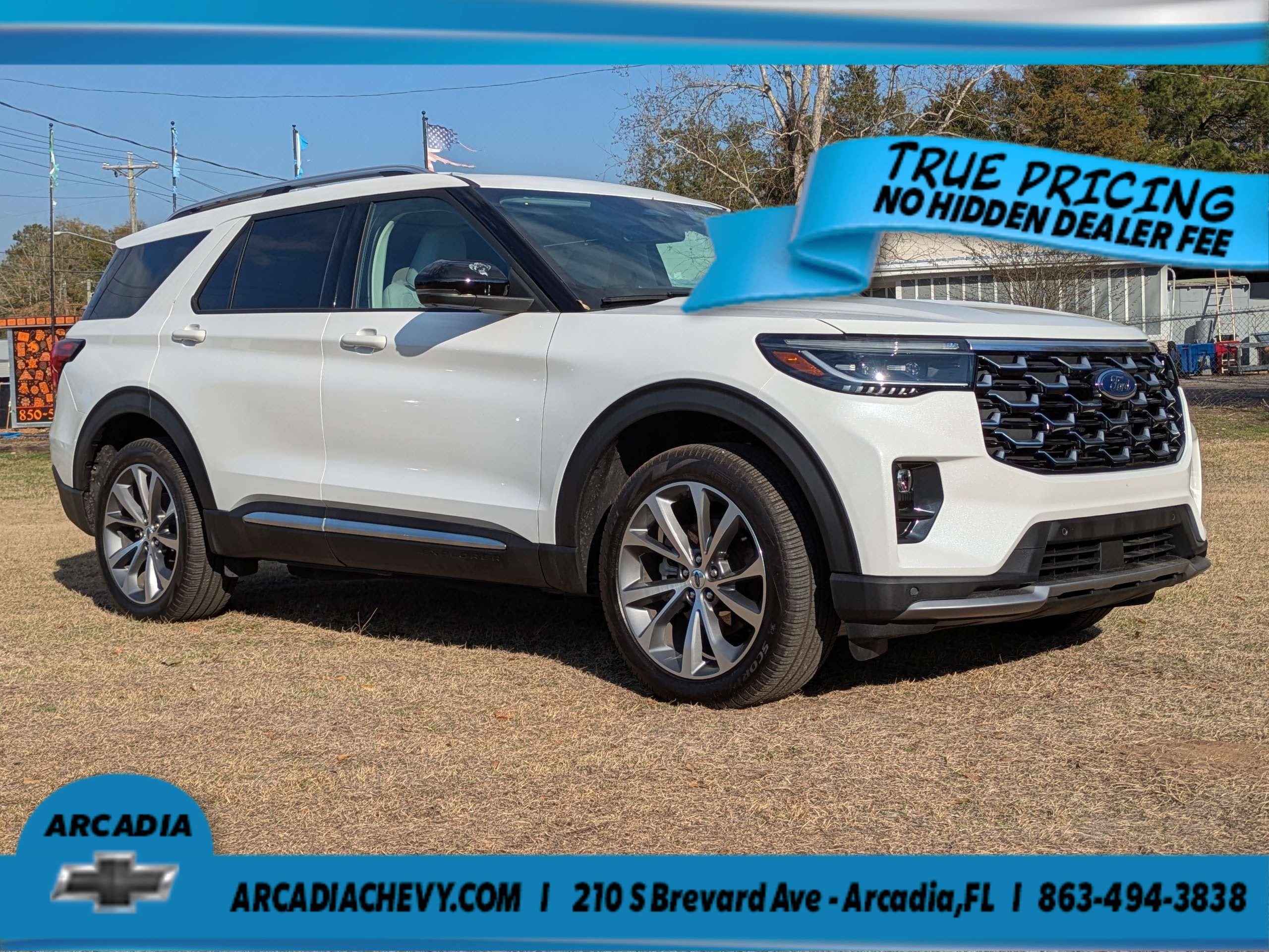 2025 Ford Explorer Platinum