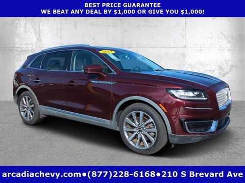 2019 Lincoln Nautilus Select