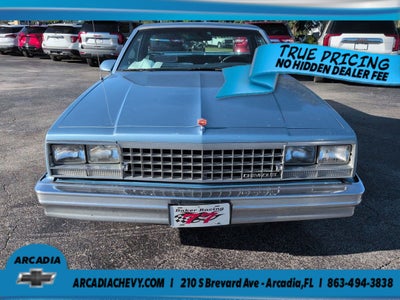 1987 Chevrolet EL Camino Base