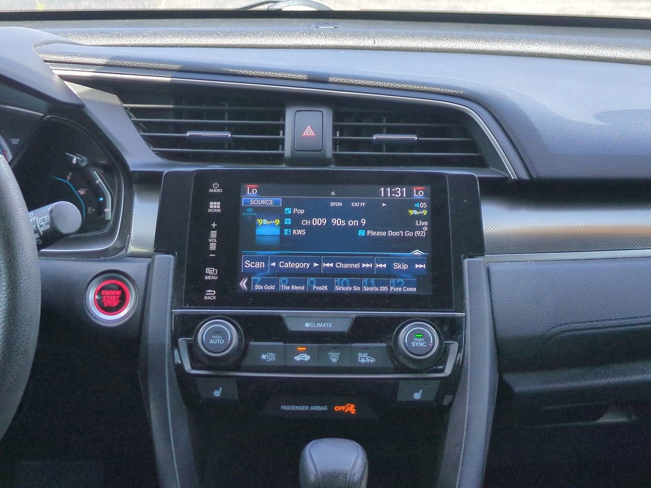 2018 Honda Civic Hatchback EX